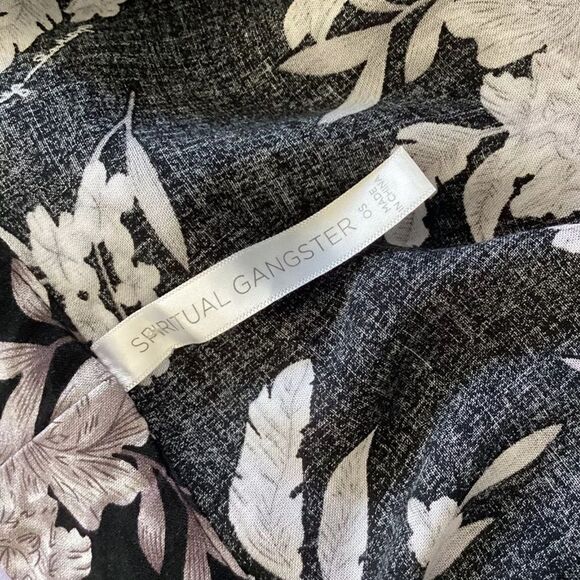 Spiritual Gangster Maya Kimono One Size Floral Robe - Picture 7 of 11